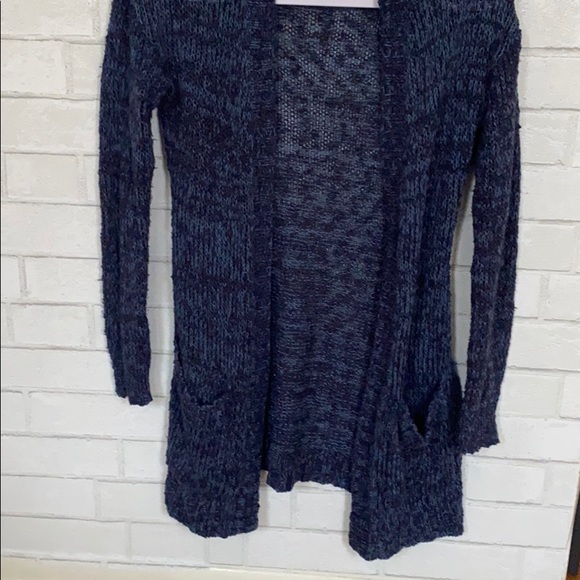 dark blue & black cardigan - Picture 1 of 2